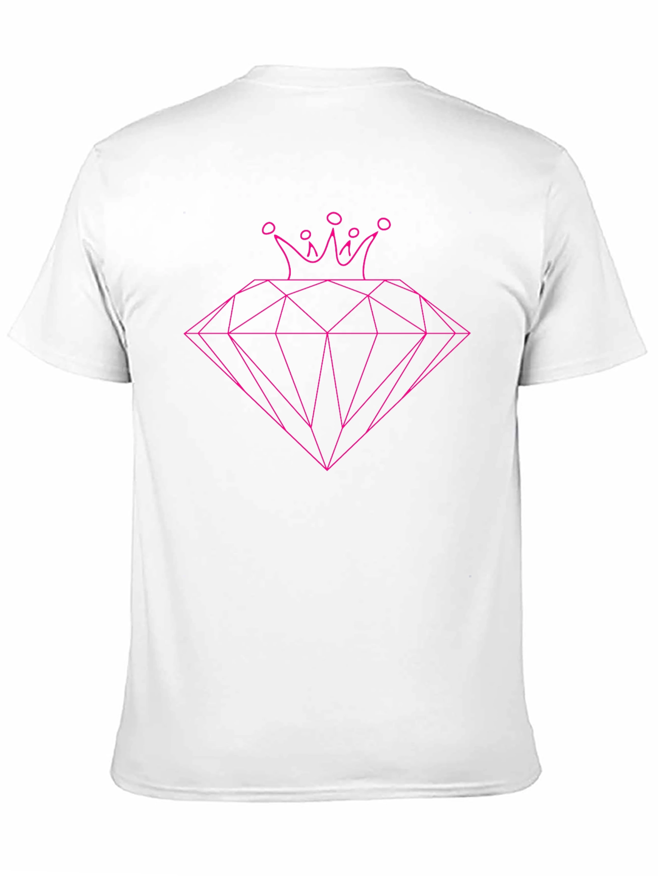 Diamond Queen Mens Black Graphic Tee