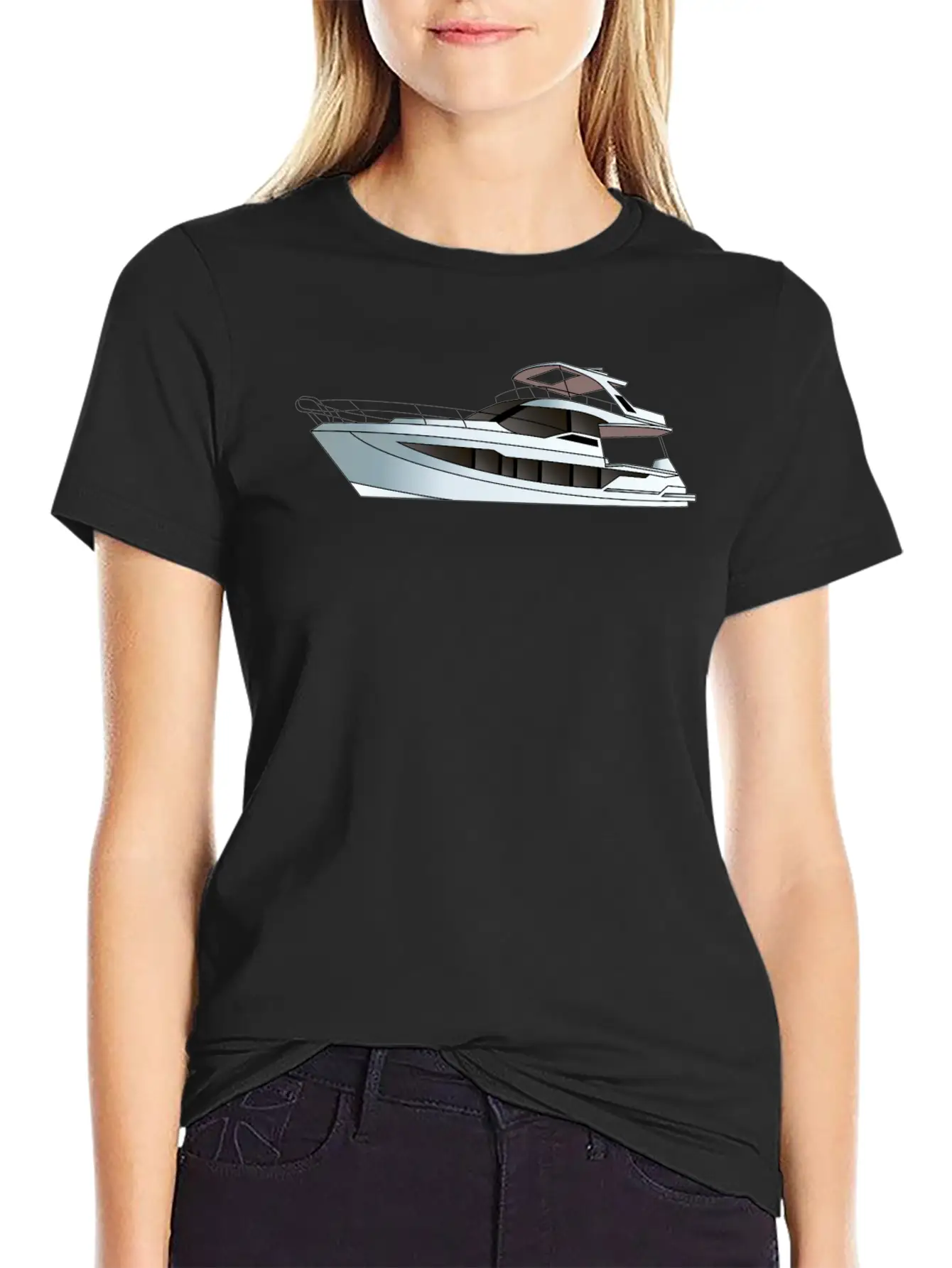 Yacht Classic Cotton Tee – Unisex Comfort For Any Season