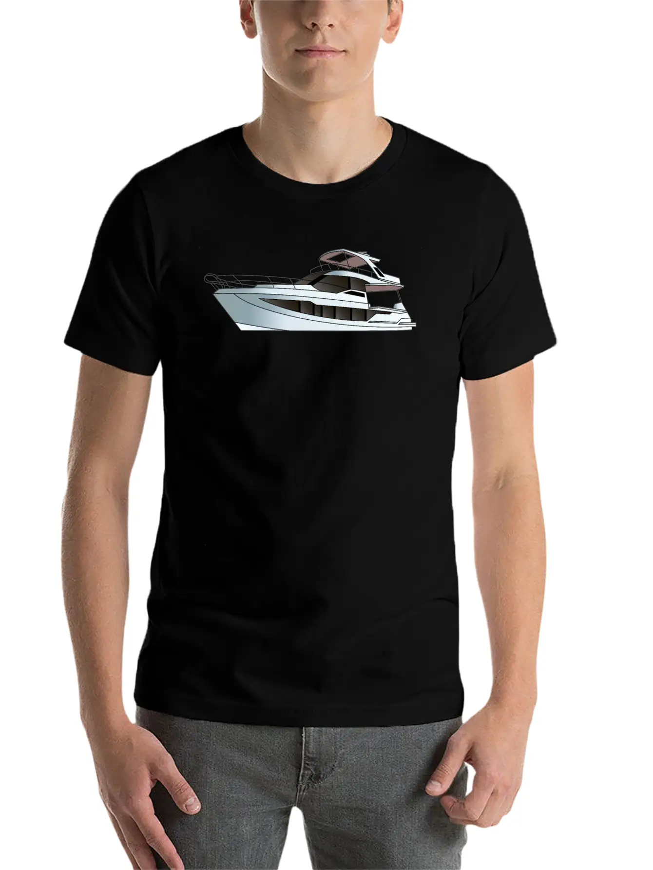Yacht Classic Cotton Tee – Unisex Comfort For Any Season