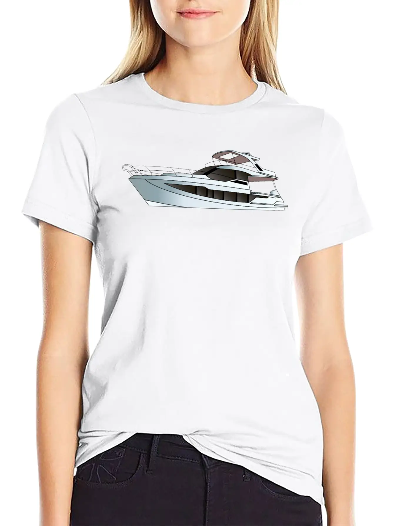 Yacht Classic Cotton Tee – Unisex Comfort For Any Season