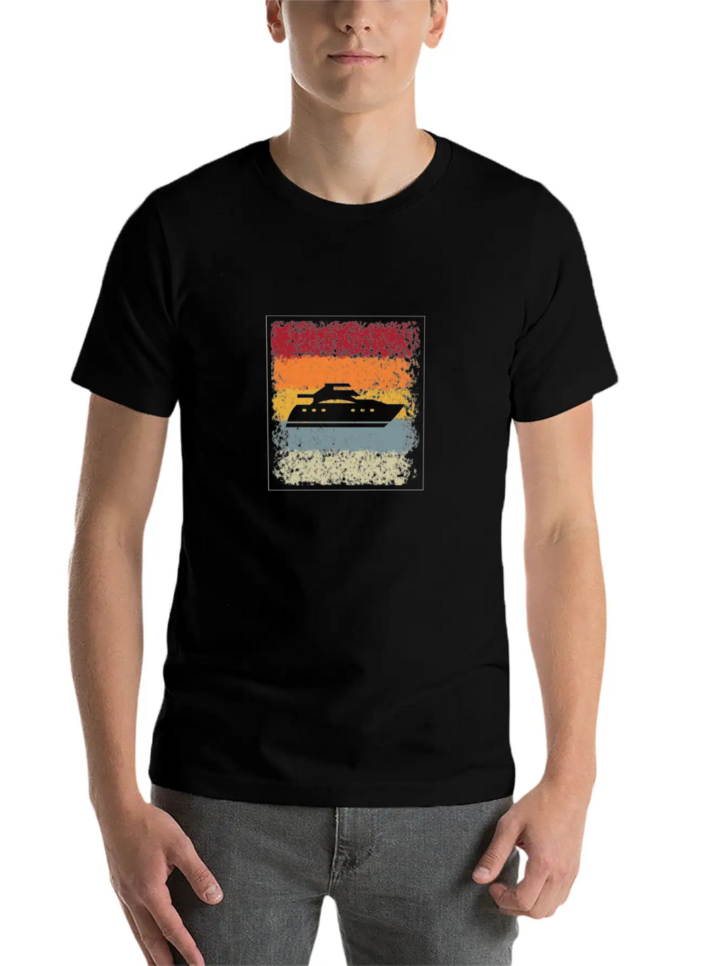Yacht Retro Timeless Short Sleeve Tee – Comfy And Minimalist Design