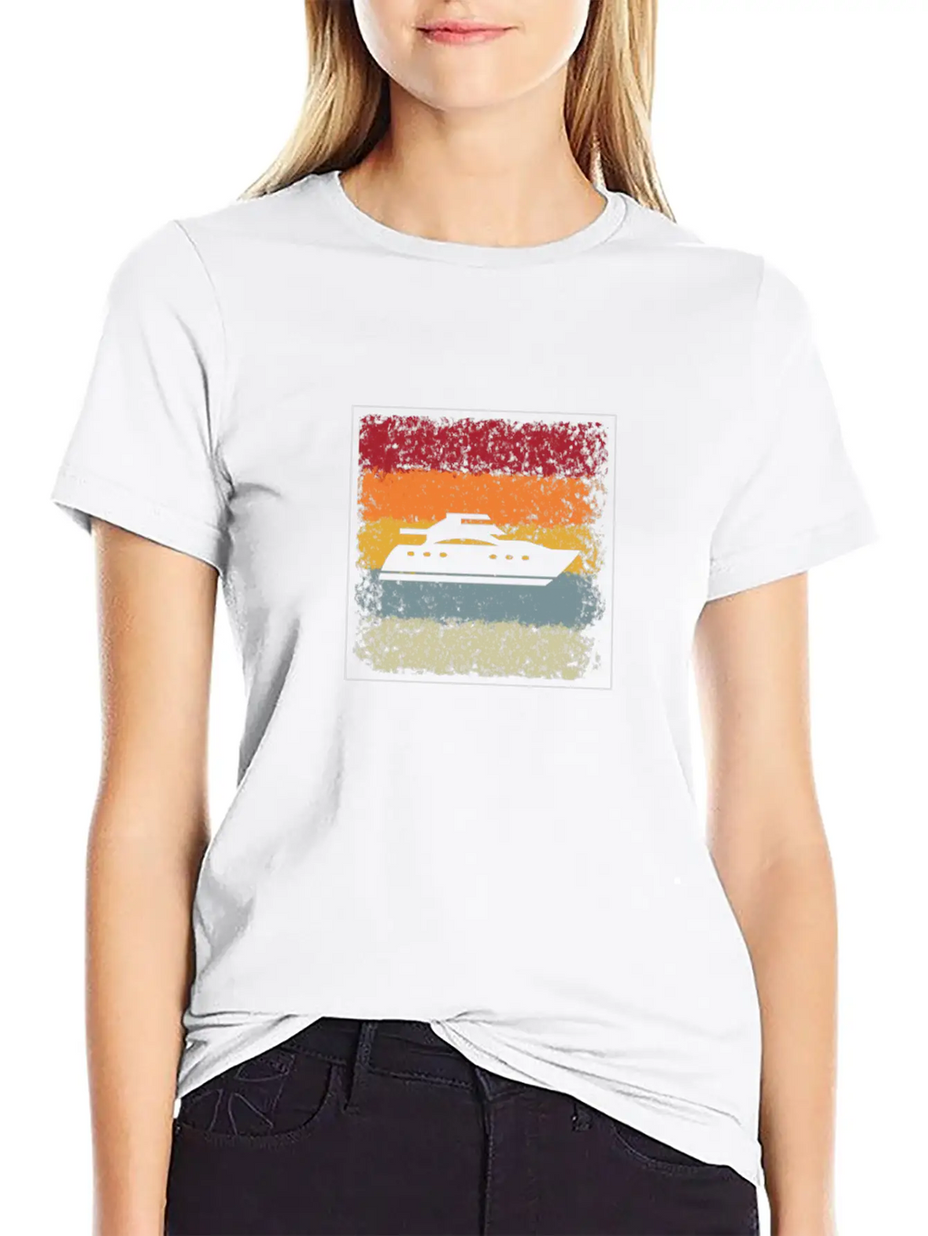 Yacht Retro Timeless Short Sleeve Tee – Comfy And Minimalist Design