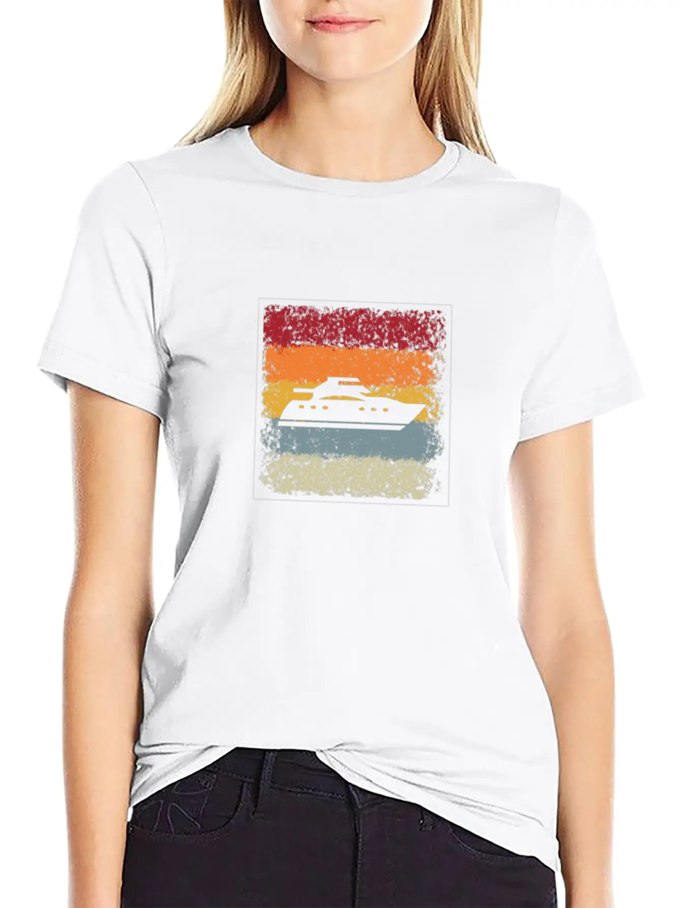 Yacht Retro Timeless Short Sleeve Tee – Comfy And Minimalist Design
