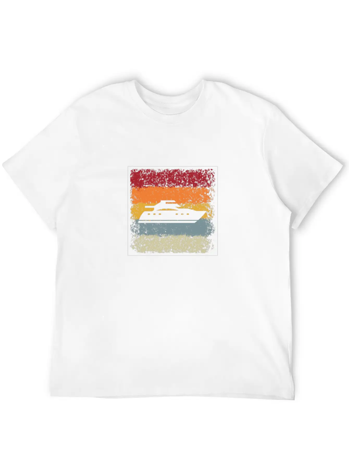 Yacht Retro Timeless Short Sleeve Tee – Comfy And Minimalist Design