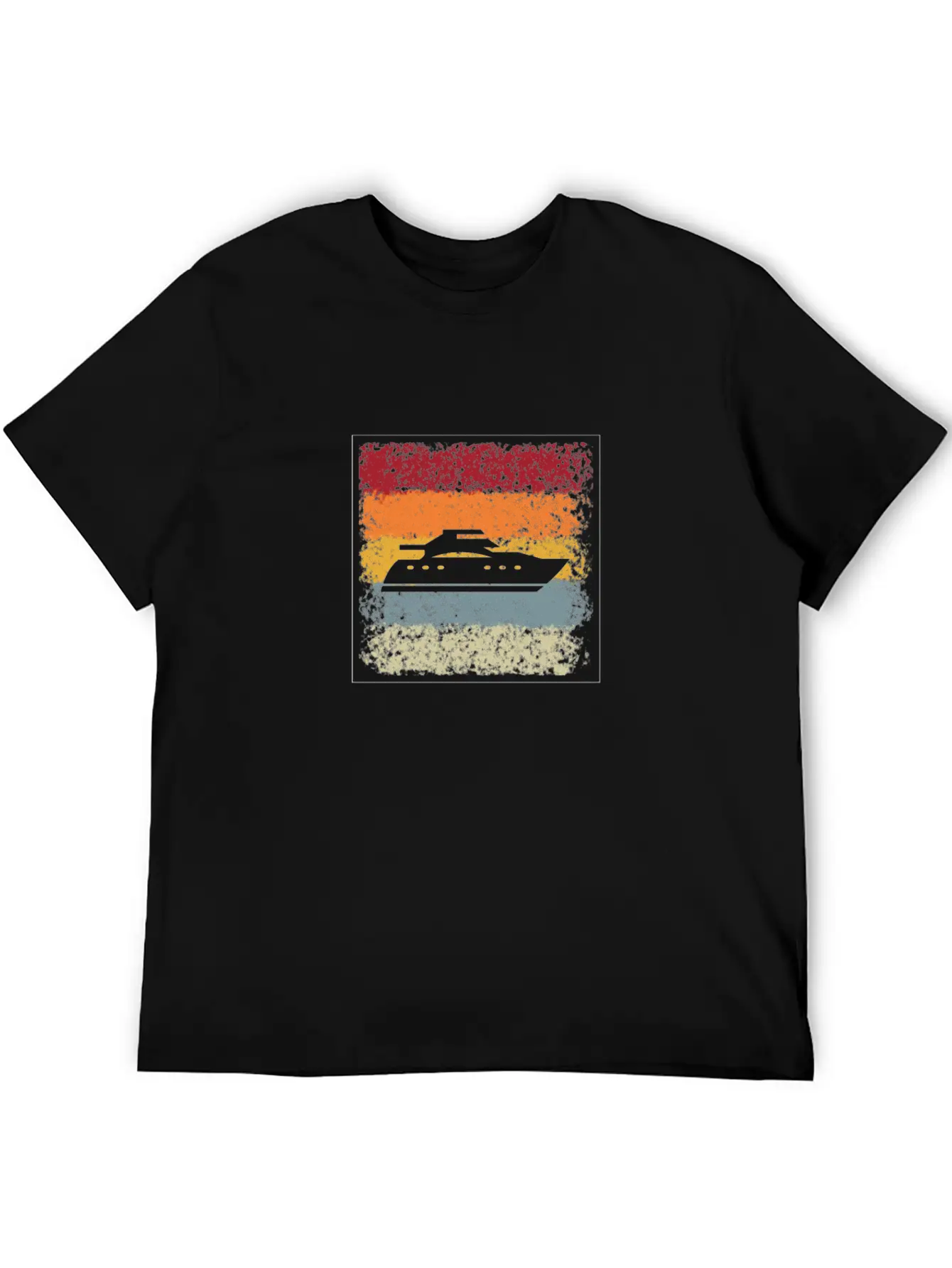 Yacht Retro Timeless Short Sleeve Tee – Comfy And Minimalist Design