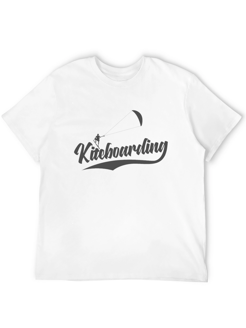 Kiteboarding Graphic Black T-Shirt