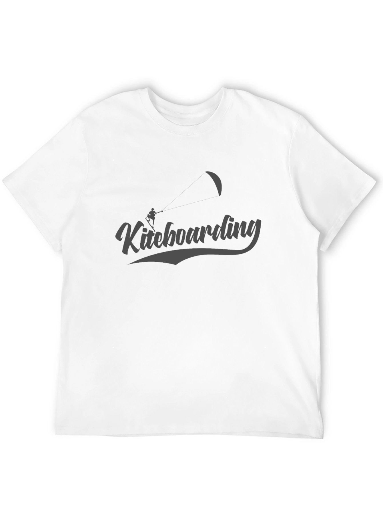 Kiteboarding Graphic Black T-Shirt