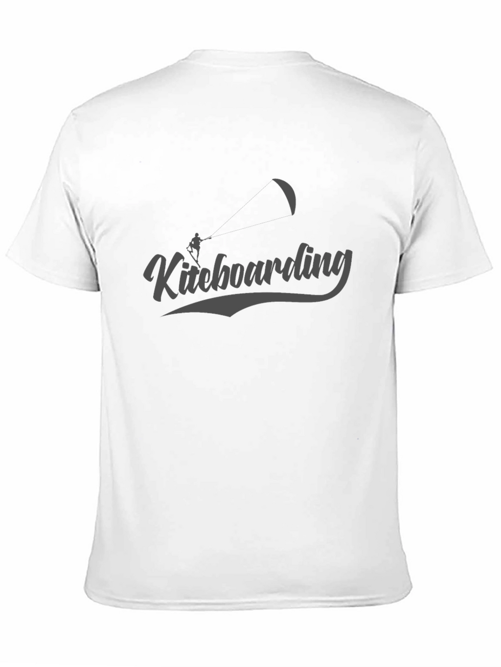 Kiteboarding Graphic Black T-Shirt