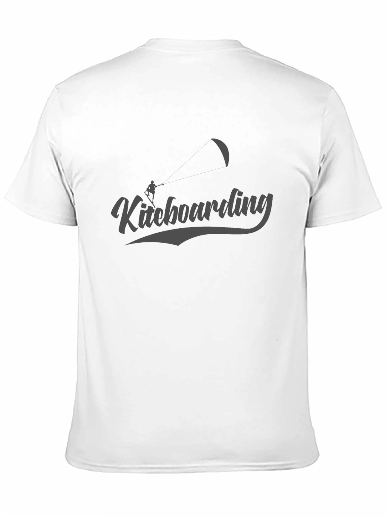 Kiteboarding Graphic Black T-Shirt