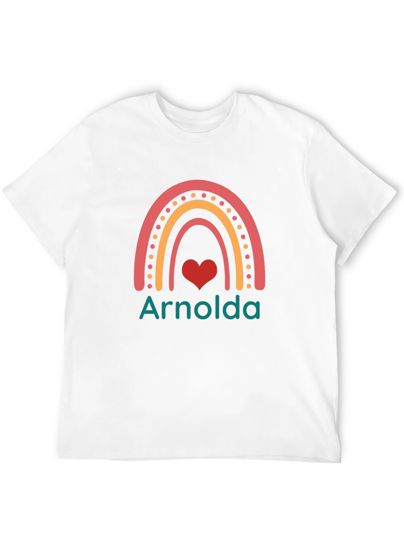 Arnolds Rainbow Heart T-Shirt