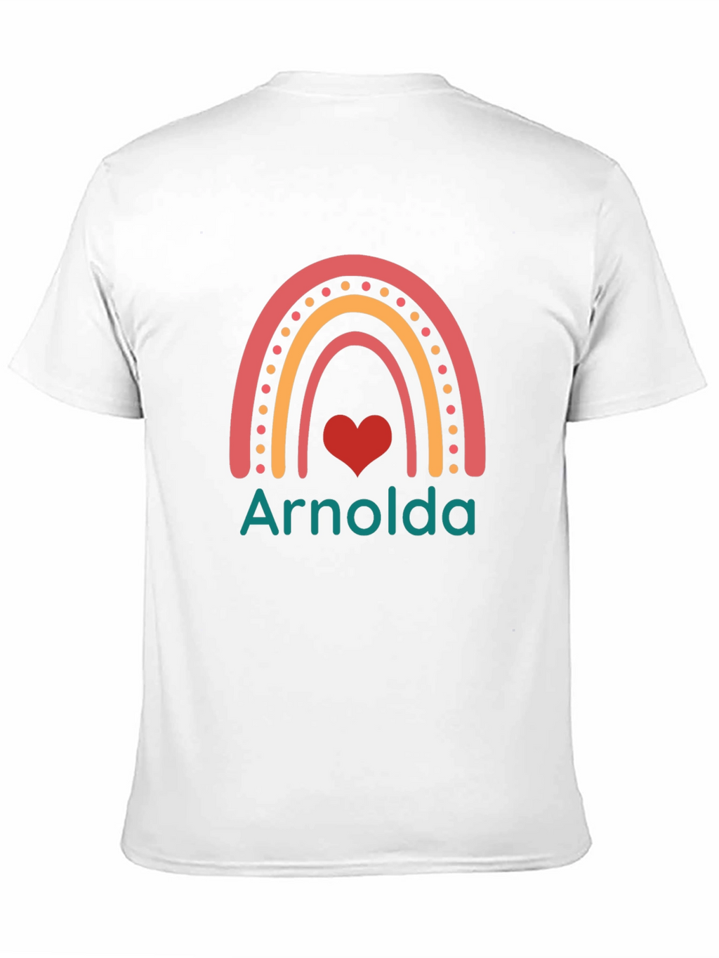 Arnolds Rainbow Heart T-Shirt