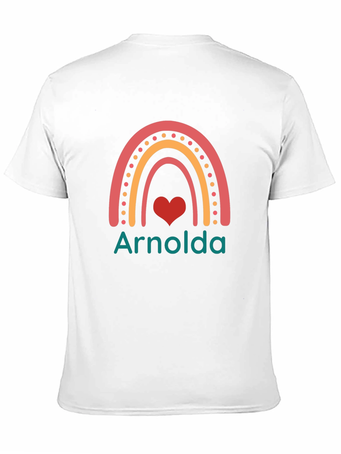 Arnolds Rainbow Heart T-Shirt