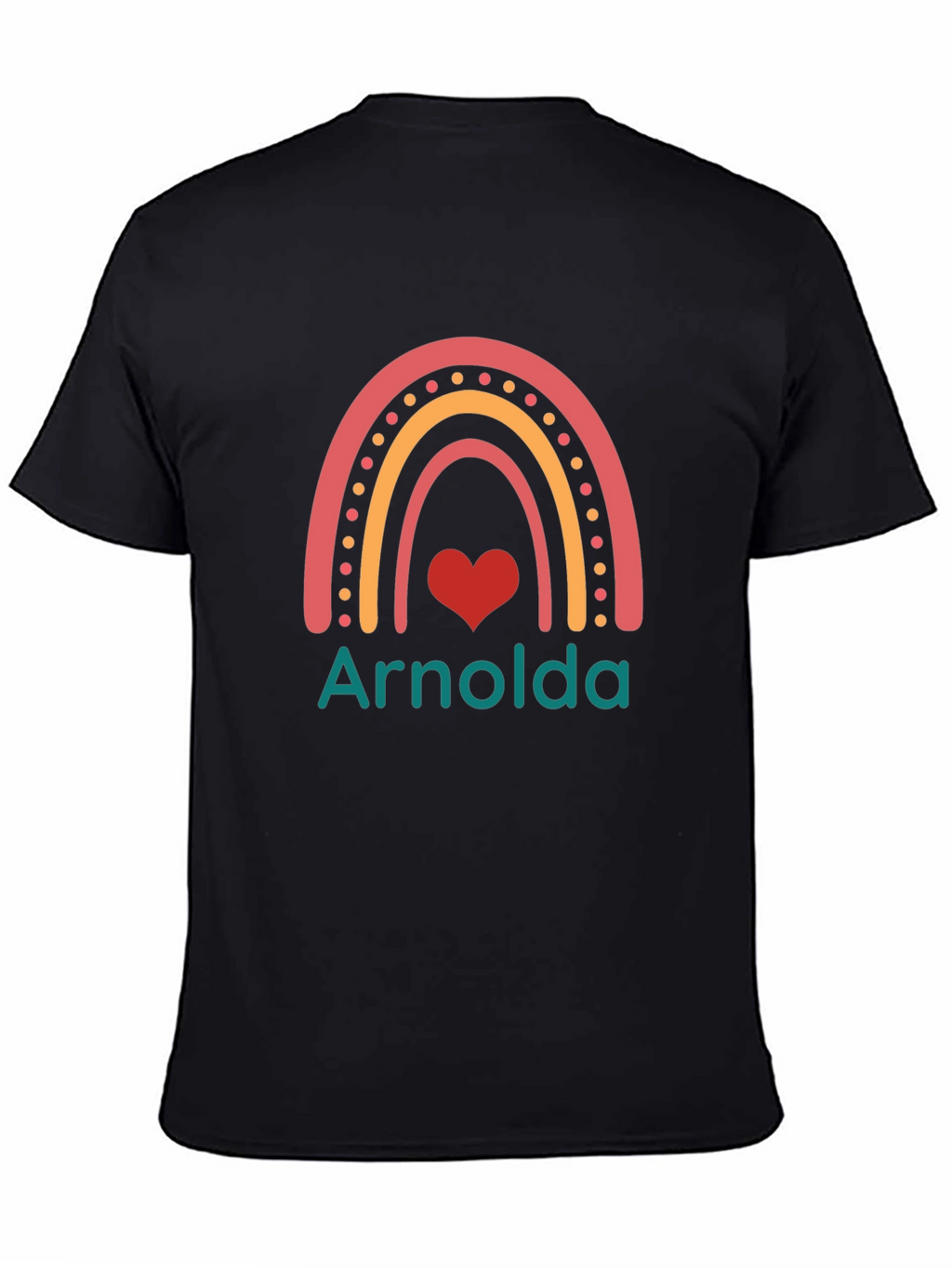 Arnolds Rainbow Heart T-Shirt