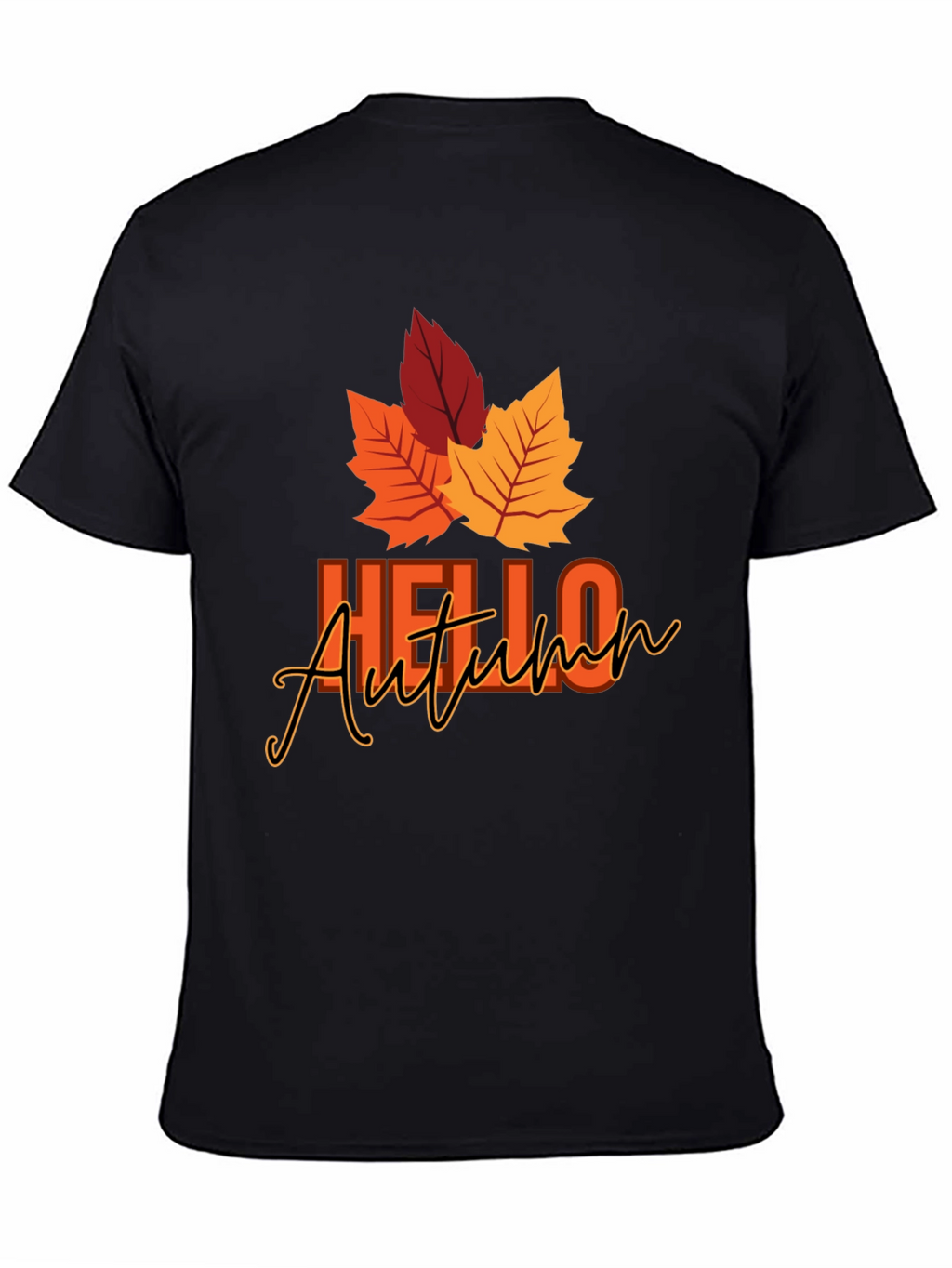 Hello Autumn Graphic Tee - Fall Season Shirt