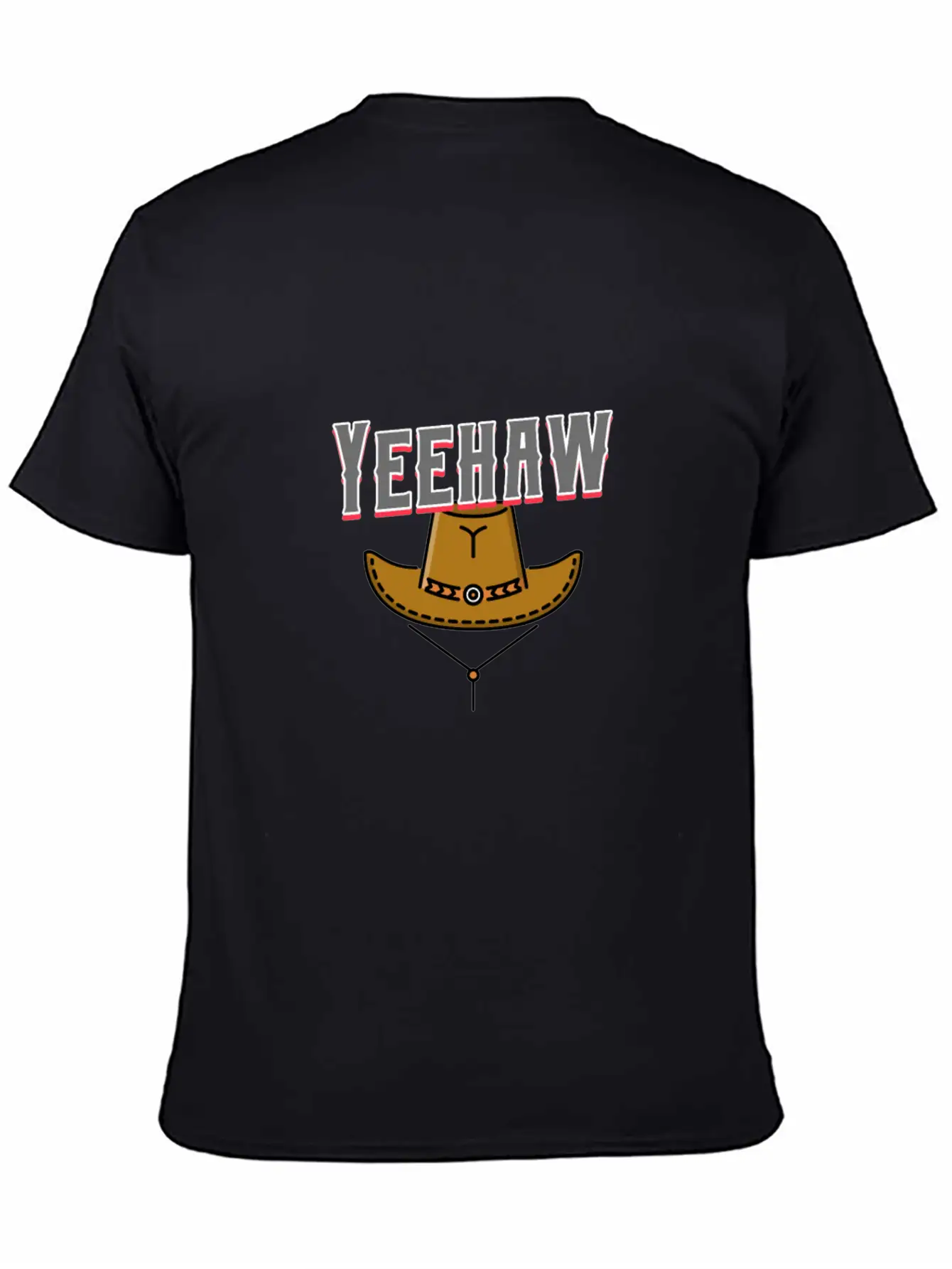 YEEHAW COWBOY Essential Cotton Tee For Daily Outfits – Unisex Style