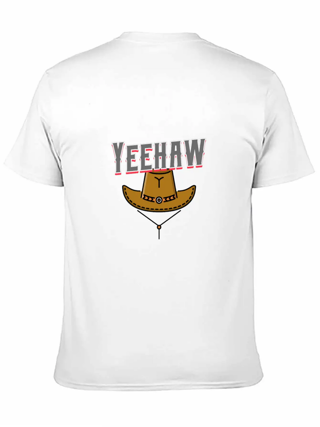YEEHAW COWBOY Essential Cotton Tee For Daily Outfits – Unisex Style
