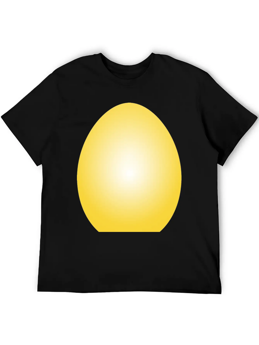Yellow Easter Egg Timeless Short Sleeve Tee – Comfy And Minimalist Design