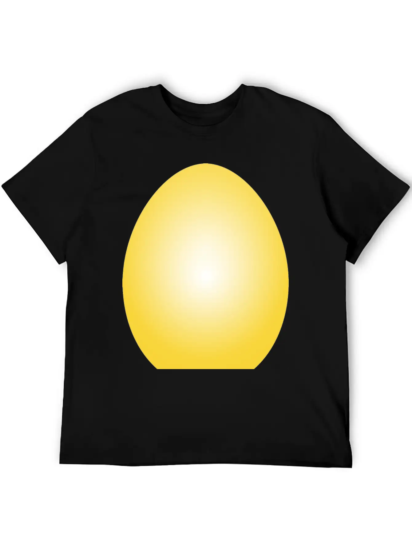 Yellow Easter Egg Timeless Short Sleeve Tee – Comfy And Minimalist Design