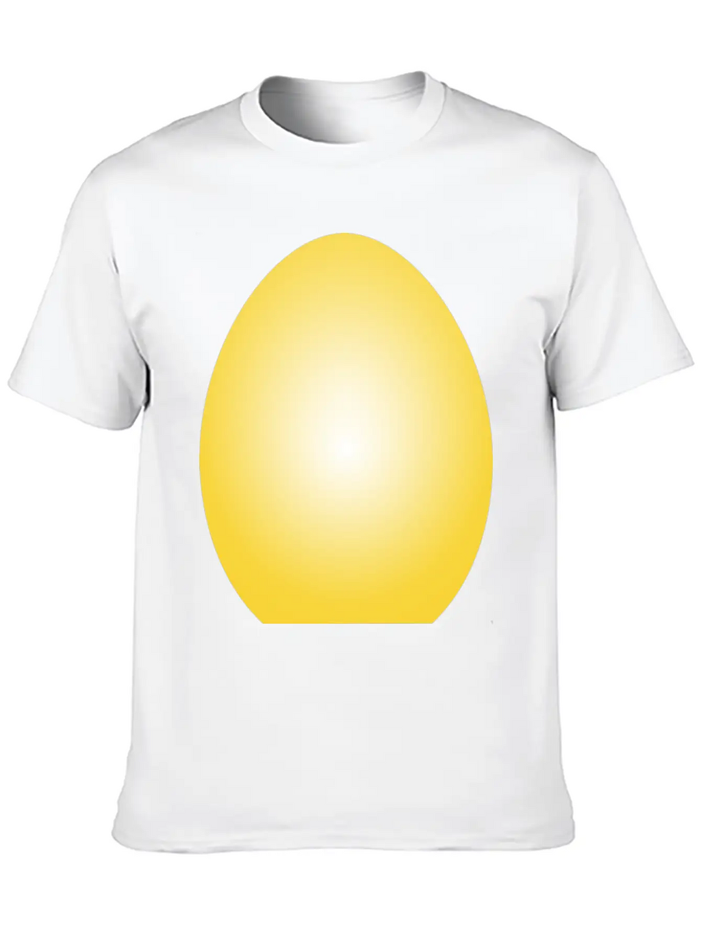 Yellow Easter Egg Timeless Short Sleeve Tee – Comfy And Minimalist Design