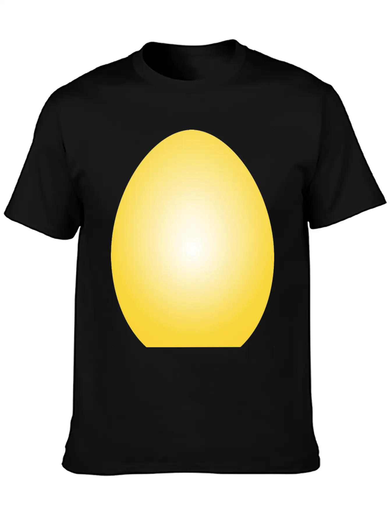 Yellow Easter Egg Timeless Short Sleeve Tee – Comfy And Minimalist Design