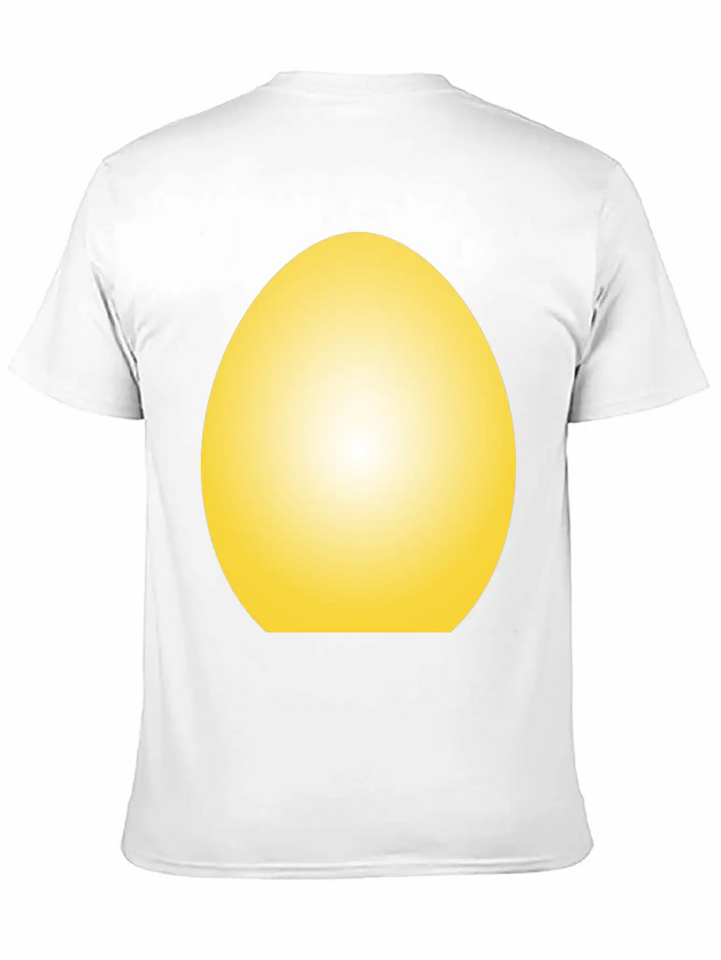 Yellow Easter Egg Timeless Short Sleeve Tee – Comfy And Minimalist Design