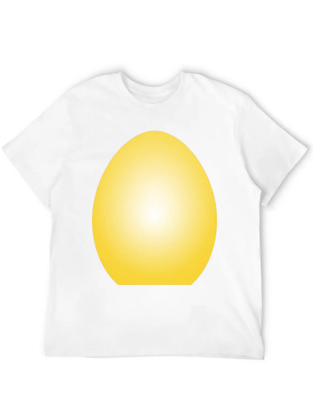 Yellow Easter Egg Timeless Short Sleeve Tee – Comfy And Minimalist Design