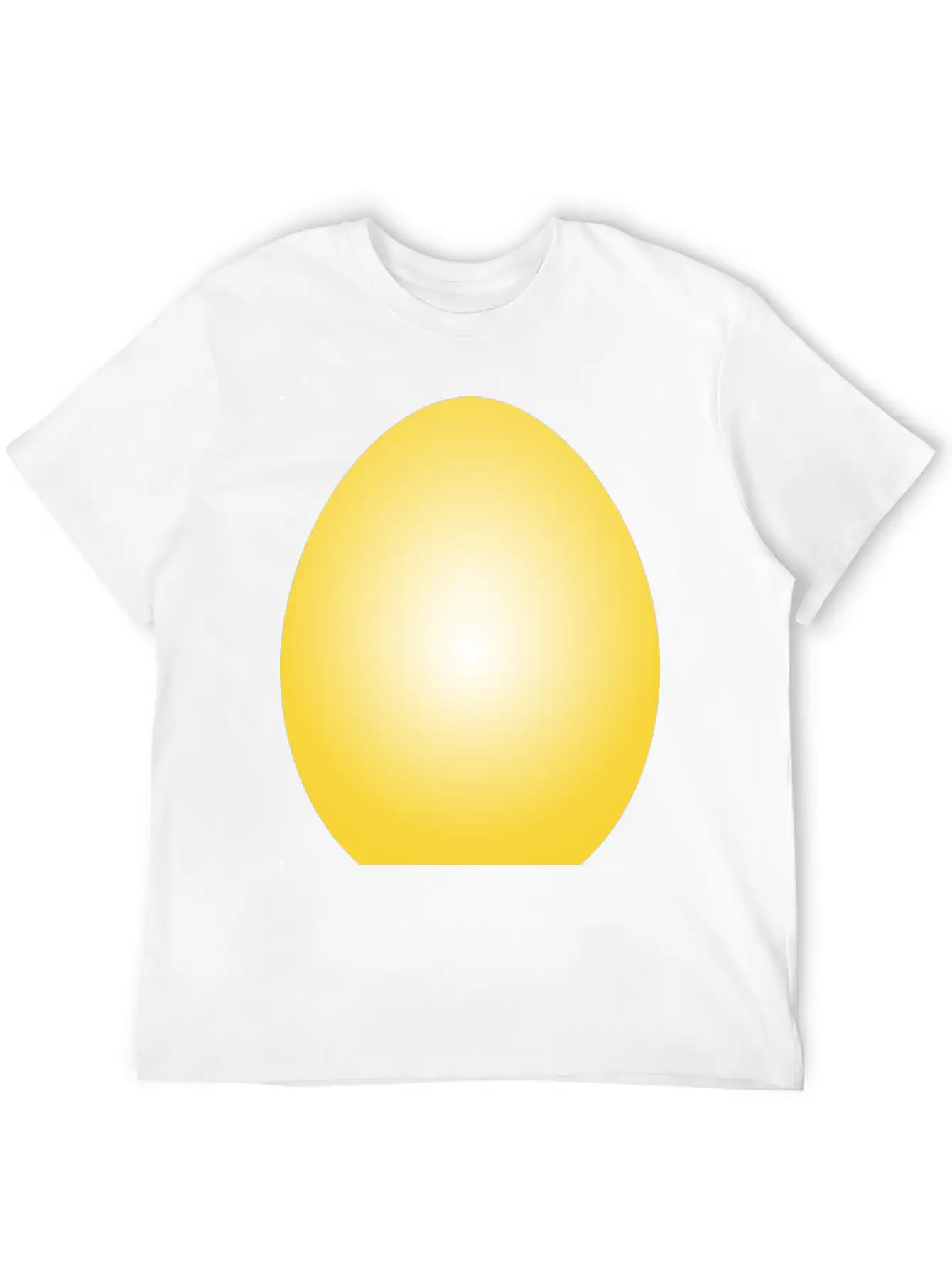 Yellow Easter Egg Timeless Short Sleeve Tee – Comfy And Minimalist Design