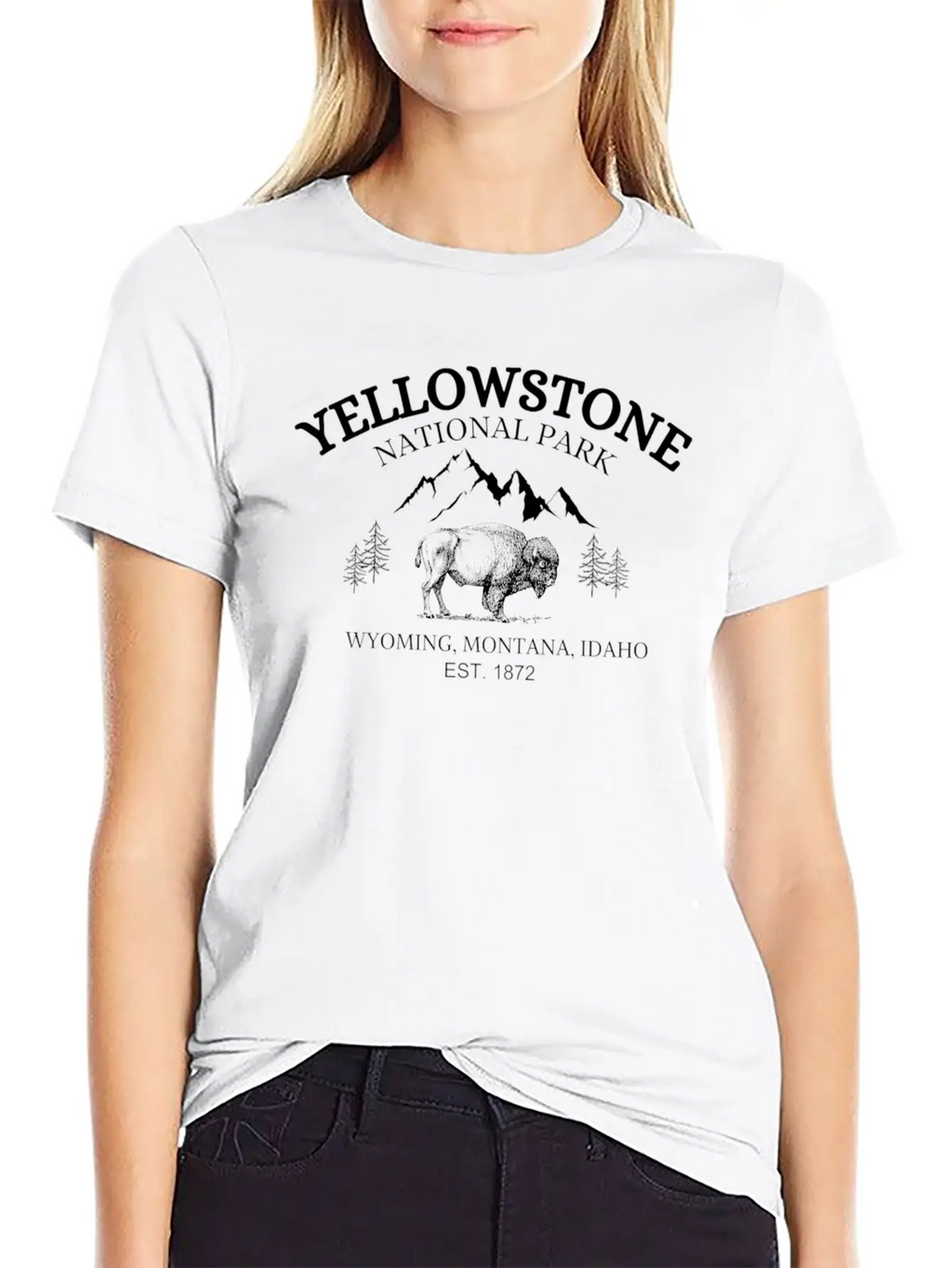 Yellowstone National Park Essential Cotton Tee For Daily Outfits – Unisex Style