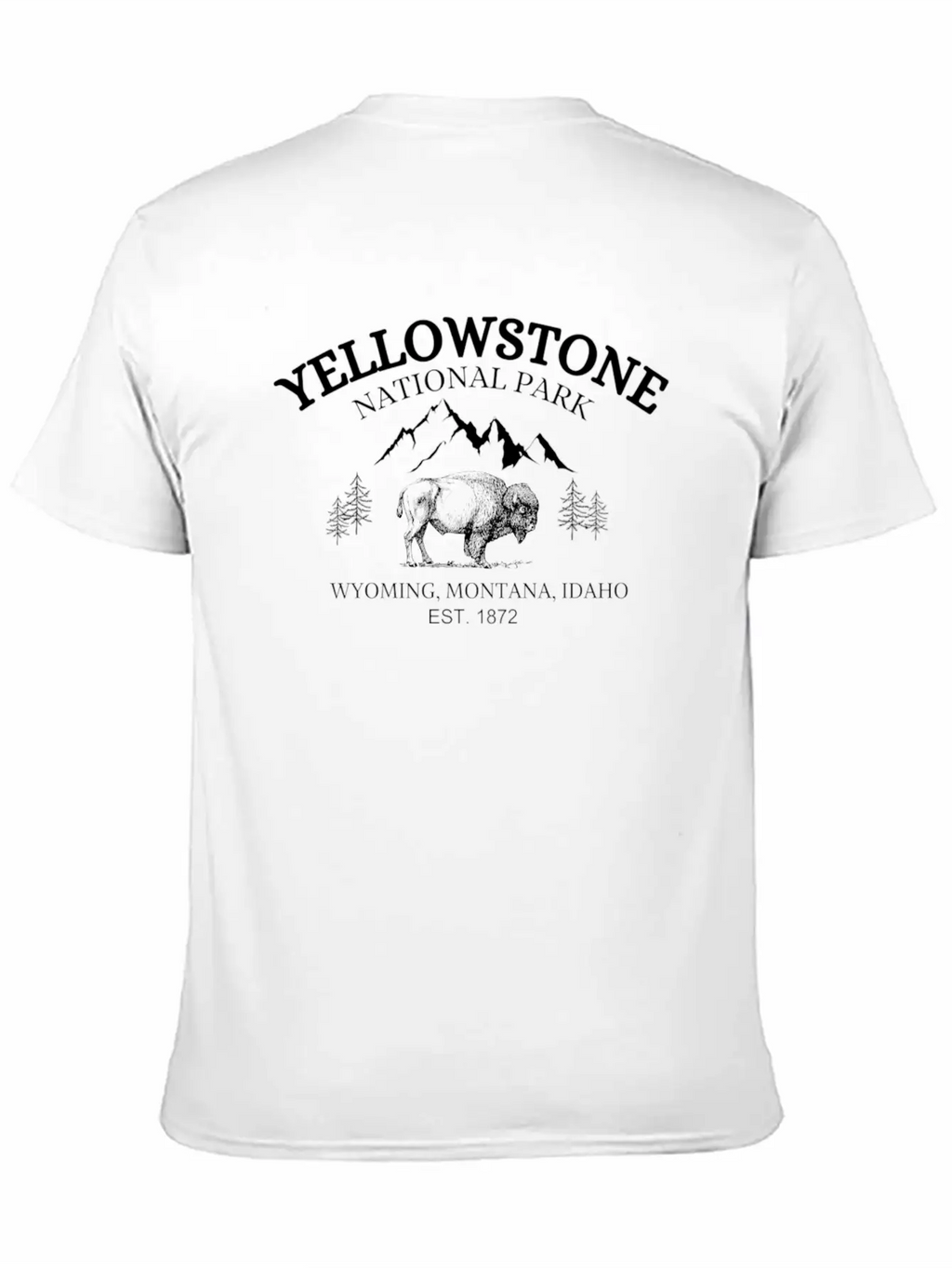 Yellowstone National Park Essential Cotton Tee For Daily Outfits – Unisex Style