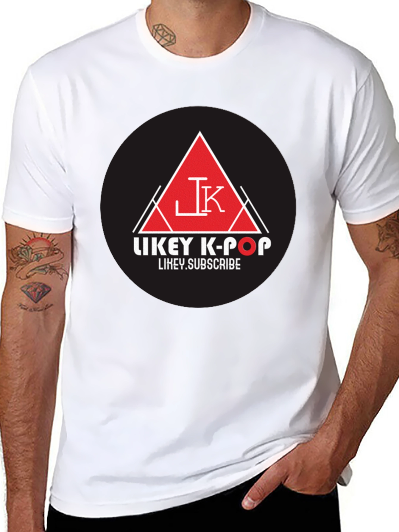 Likey K-Pop Black T-Shirt