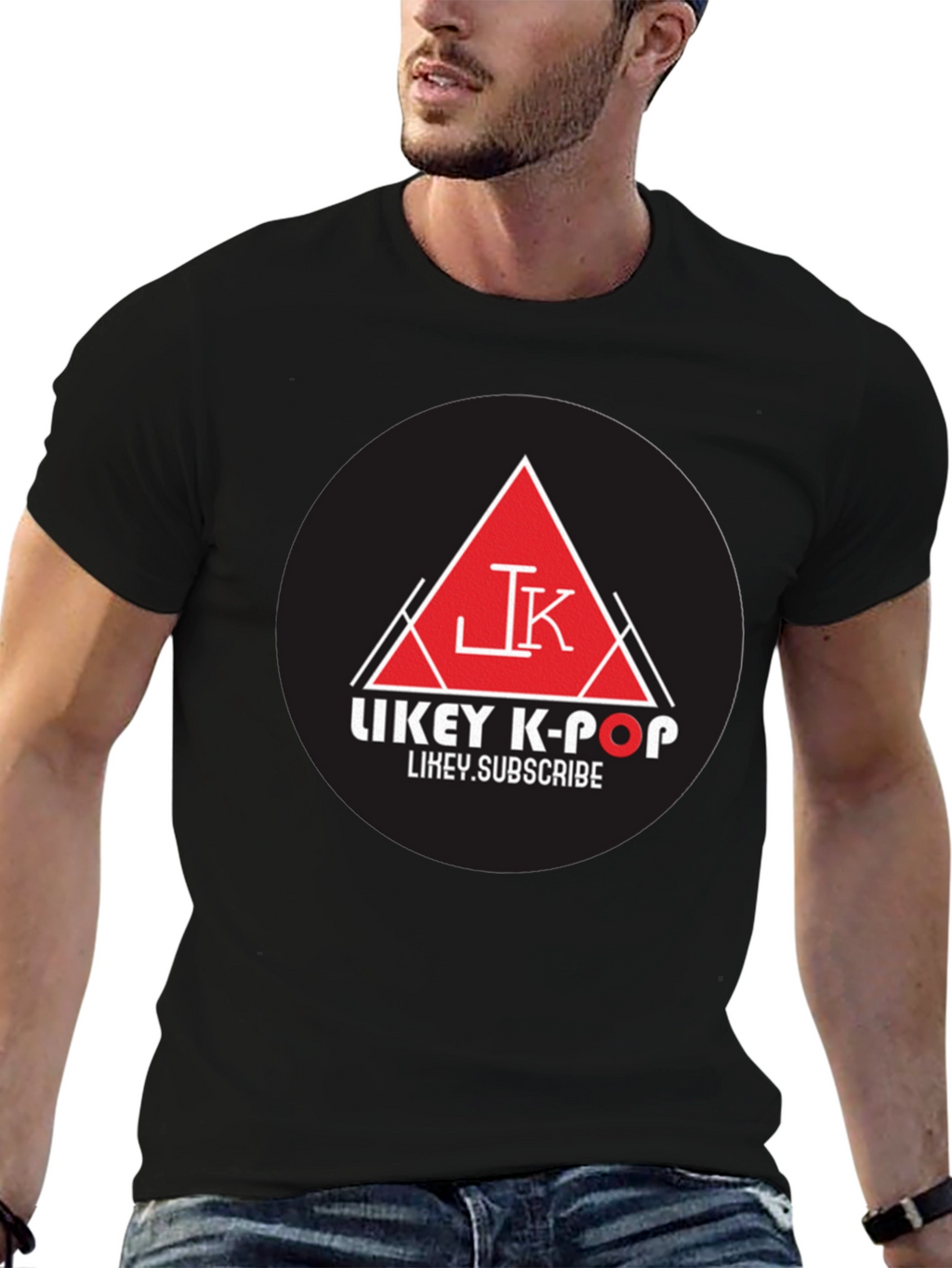 Likey K-Pop Black T-Shirt