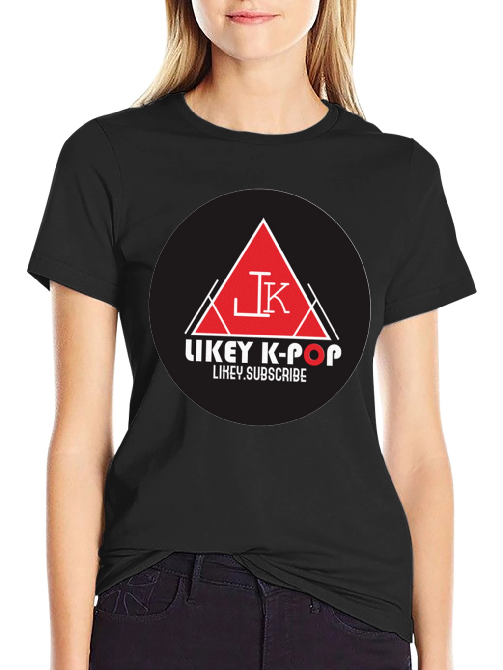 Likey K-Pop Black T-Shirt