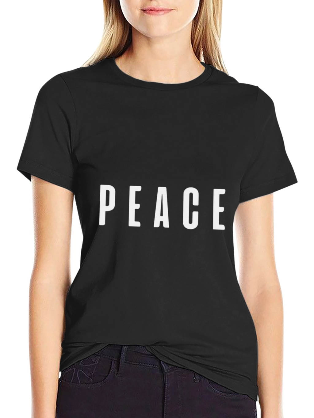 Peace T-Shirt - Black - Menswear