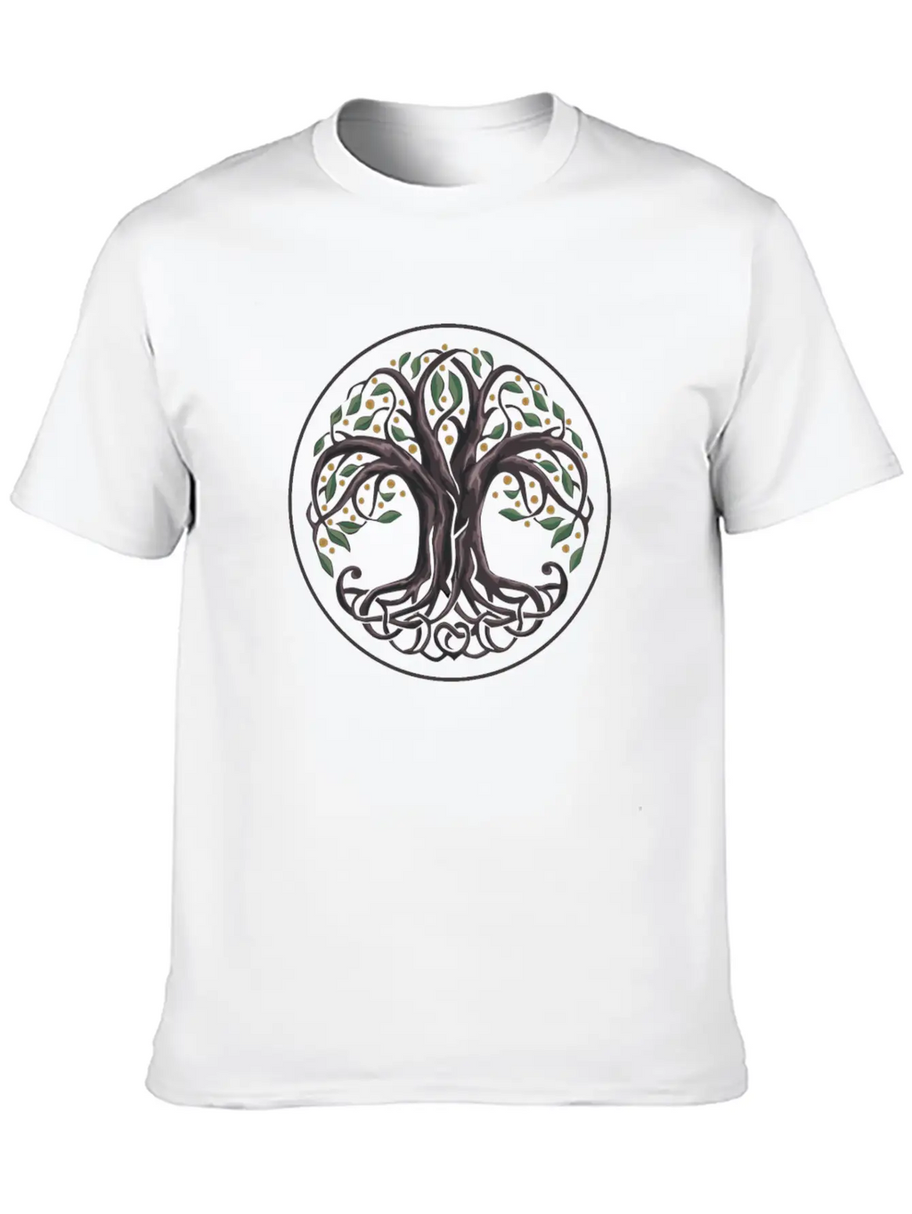 Yggdrasil Tree Of Life Norse Mythology Viking Symb Classic Cotton Tee – Unisex Comfort For Any Season
