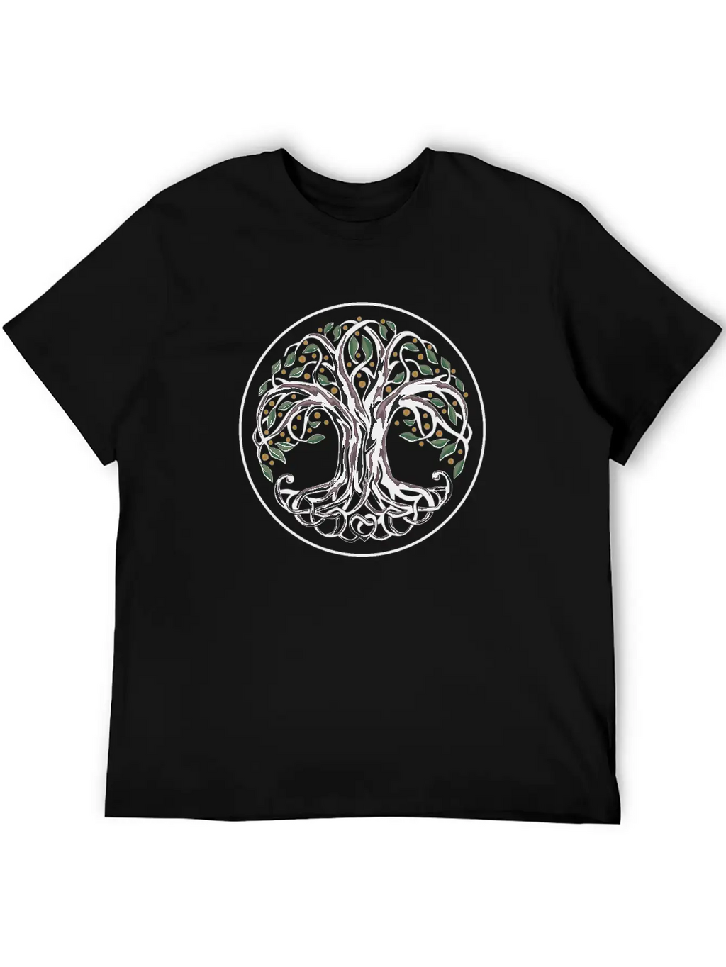 Yggdrasil Tree Of Life Norse Mythology Viking Symb Classic Cotton Tee – Unisex Comfort For Any Season