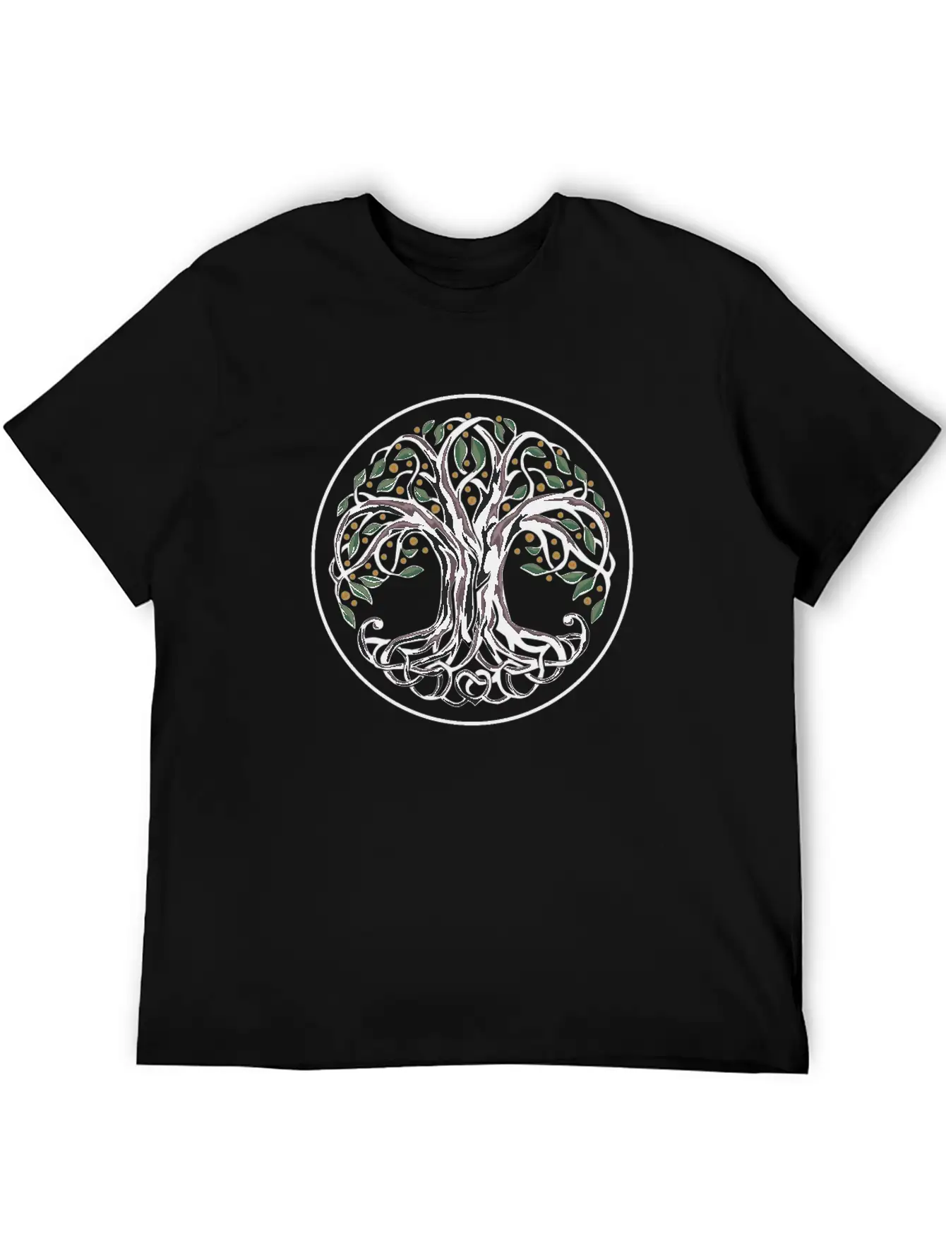 Yggdrasil Tree Of Life Norse Mythology Viking Symb Classic Cotton Tee – Unisex Comfort For Any Season