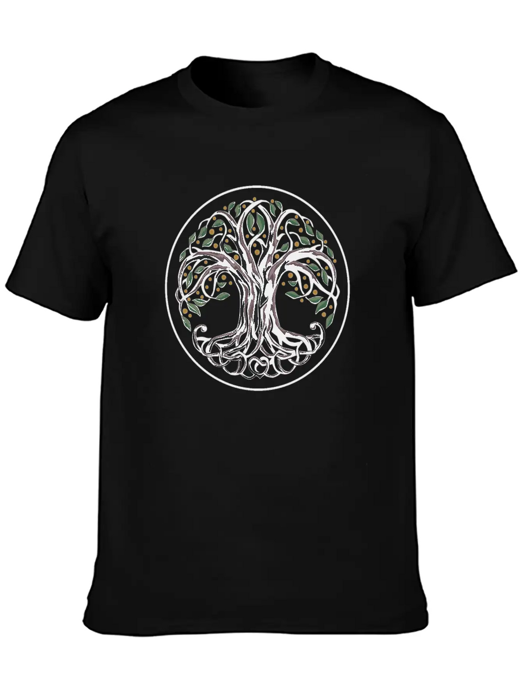 Yggdrasil Tree Of Life Norse Mythology Viking Symb Classic Cotton Tee – Unisex Comfort For Any Season