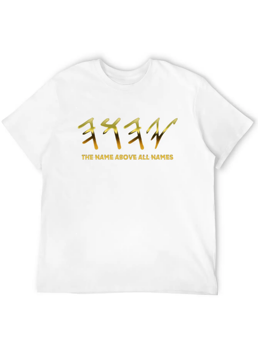 YHWH The Name Above All Names Yeshua Classic Cotton Tee – Unisex Comfort For Any Season