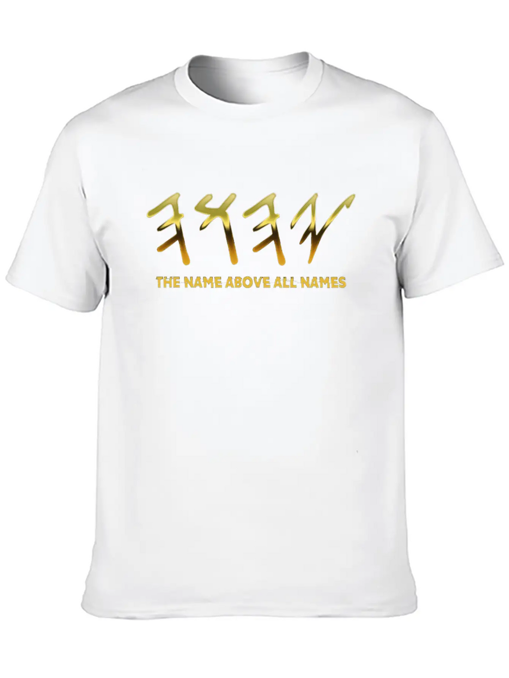 YHWH The Name Above All Names Yeshua Classic Cotton Tee – Unisex Comfort For Any Season