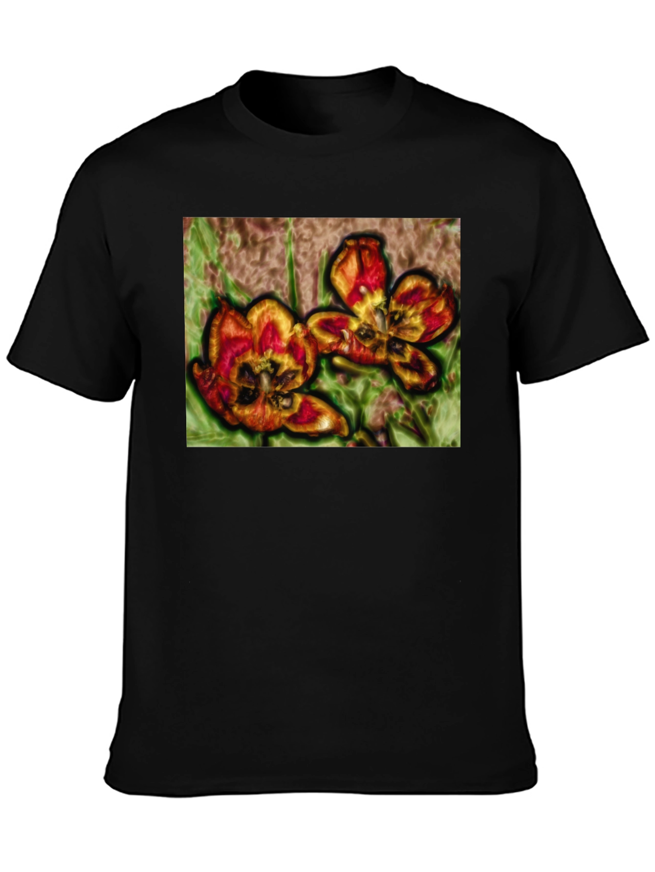 Floral Graphic Print T-Shirt