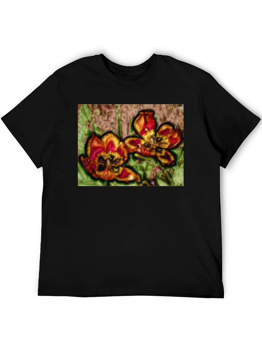 Floral Graphic Print T-Shirt