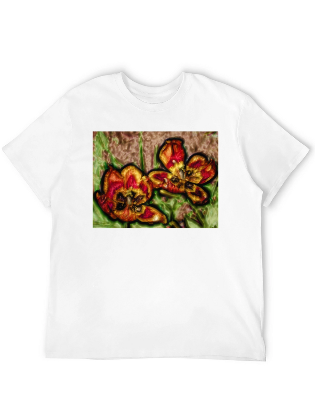 Floral Graphic Print T-Shirt