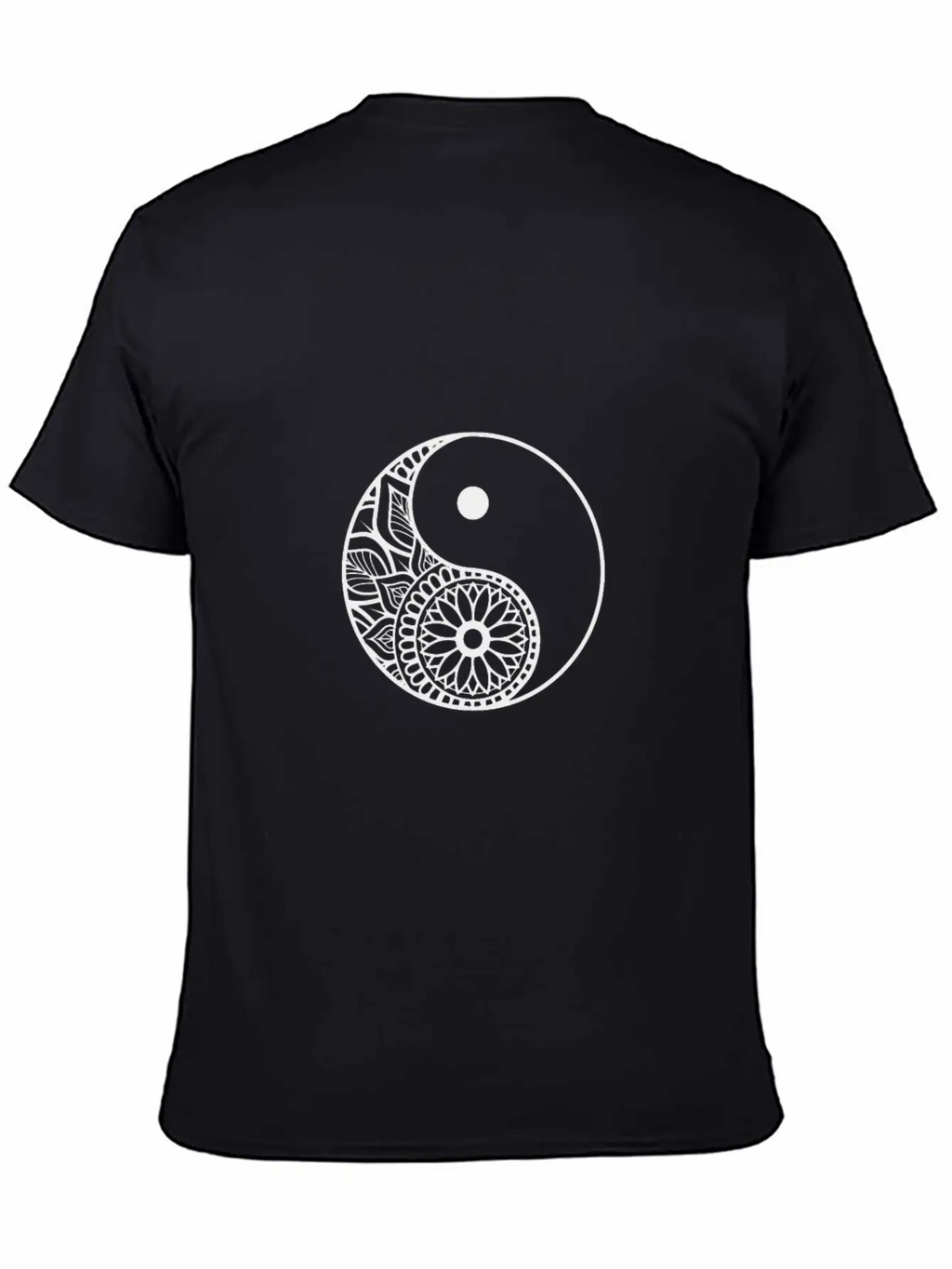 Yin And Yang Balance Symbol Unisex Casual T-Shirt – Clean Design For Daily Comfort