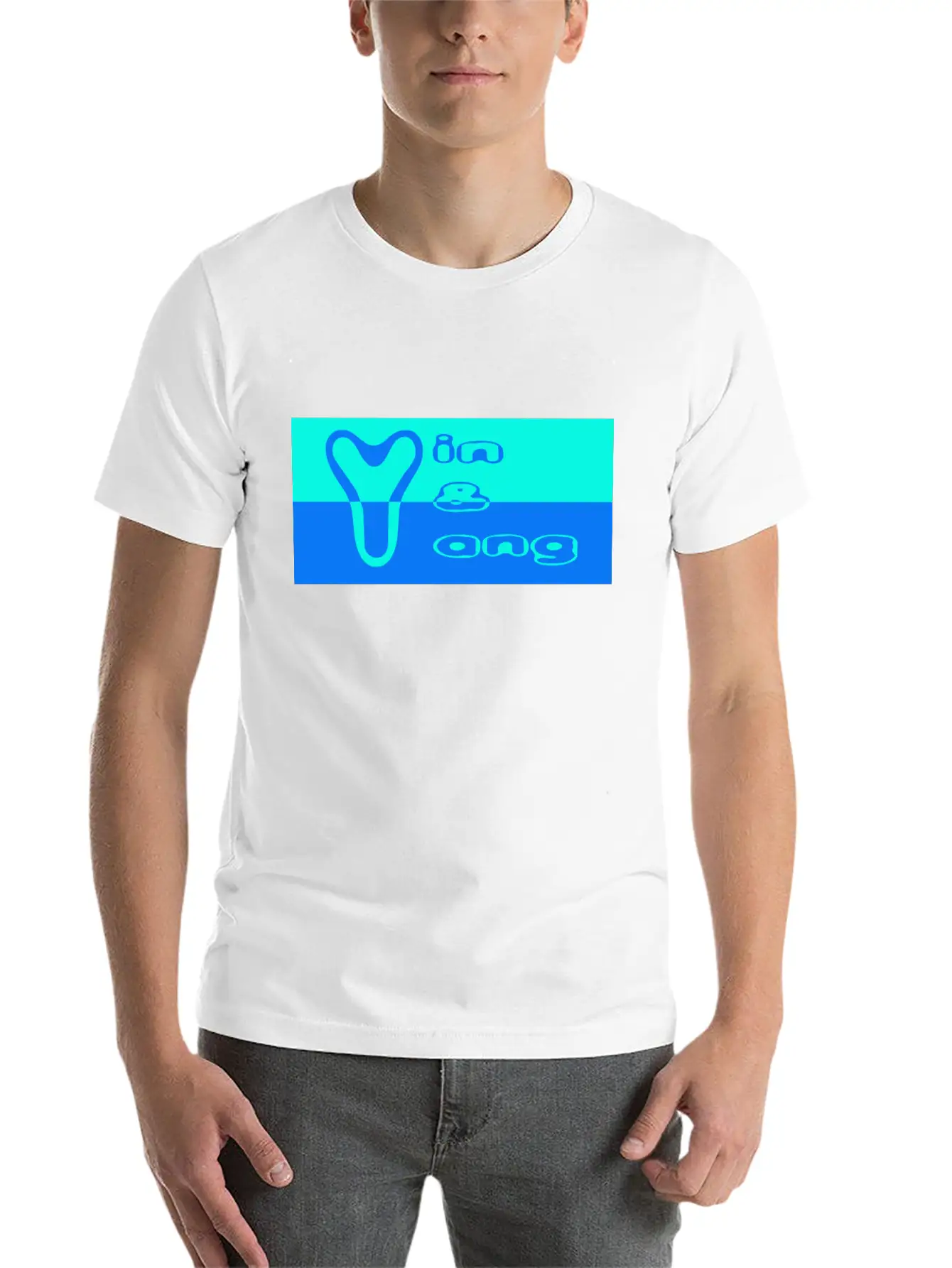 Yin And Yang Stylish Everyday T-Shirt – Unisex Basic Cotton Tee
