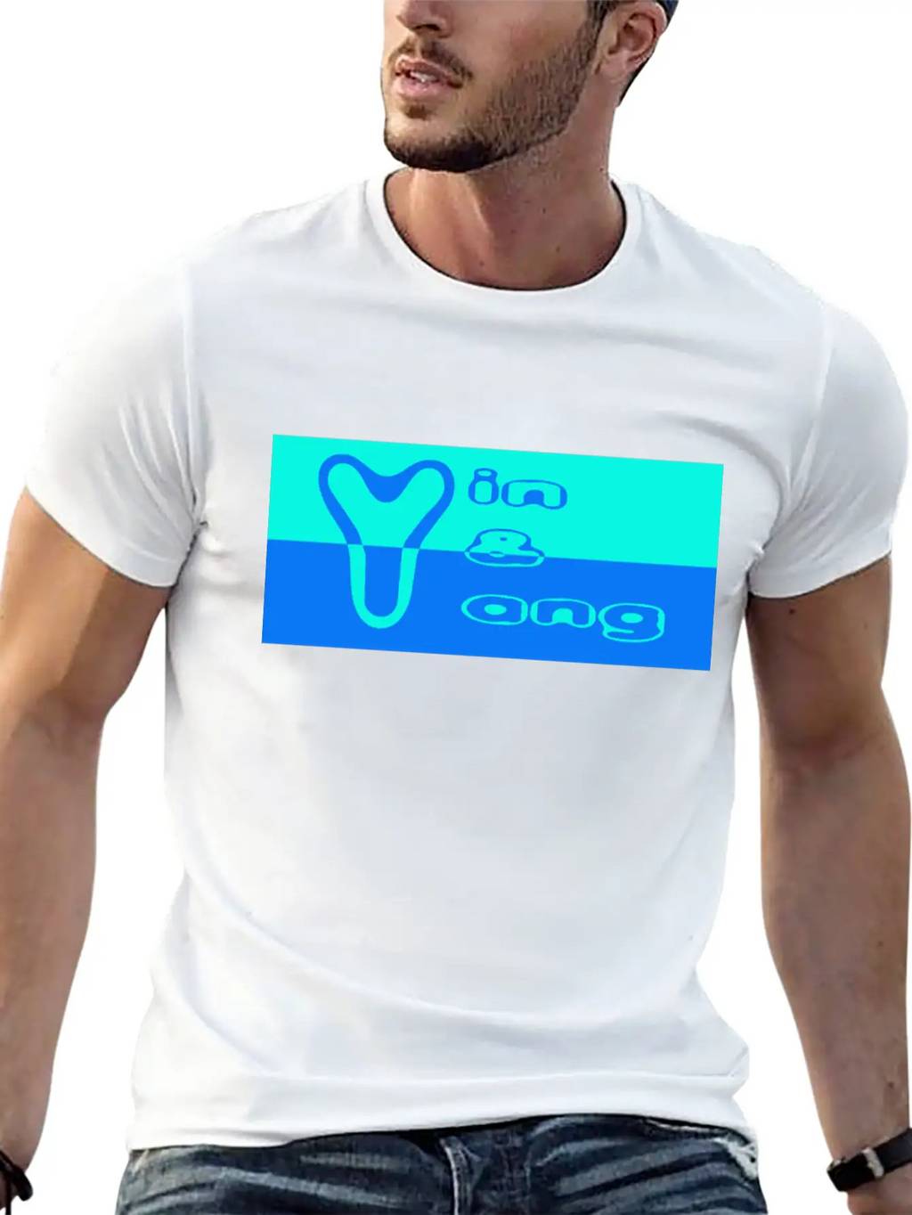 Yin And Yang Stylish Everyday T-Shirt – Unisex Basic Cotton Tee