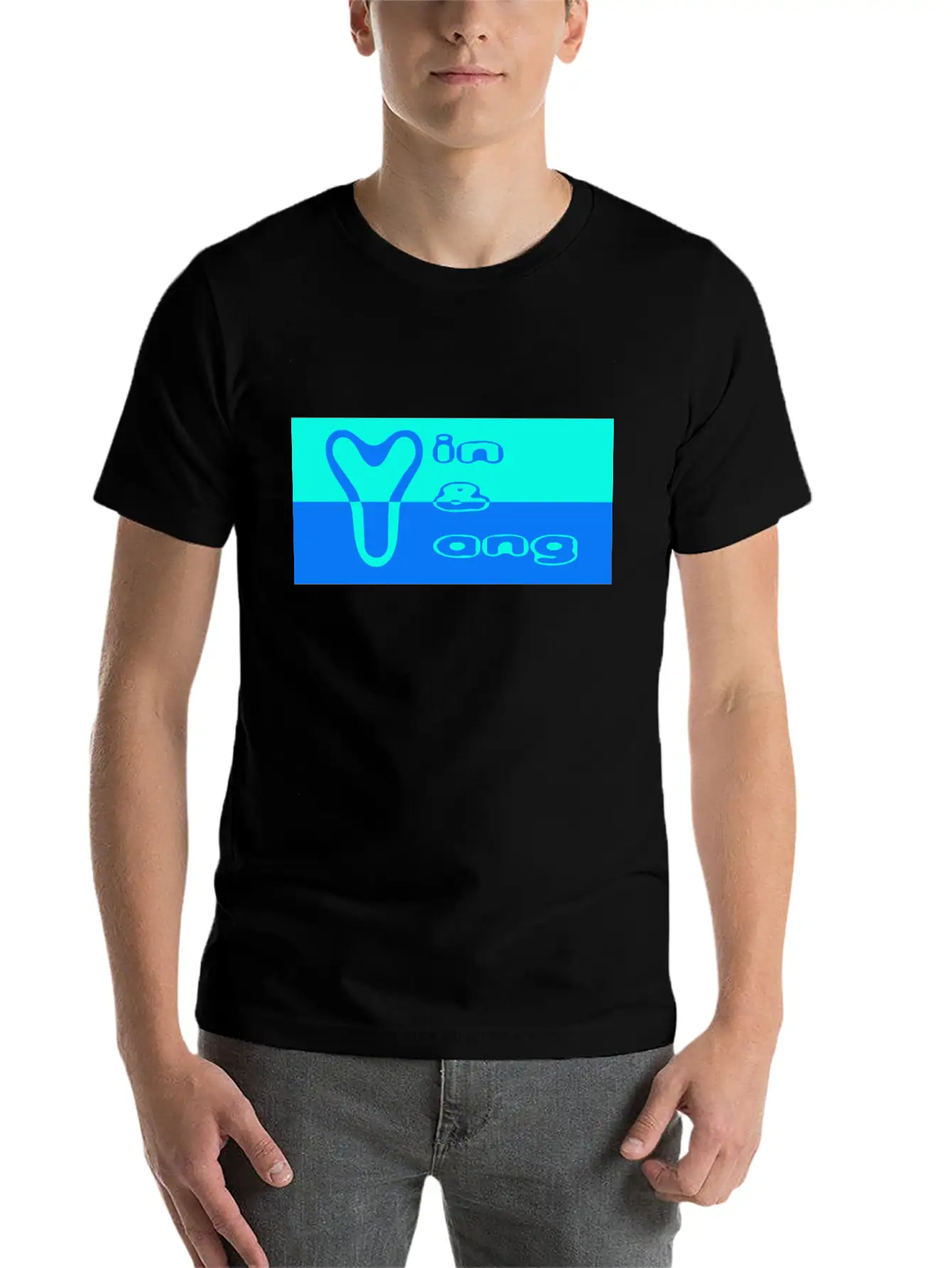Yin And Yang Stylish Everyday T-Shirt – Unisex Basic Cotton Tee