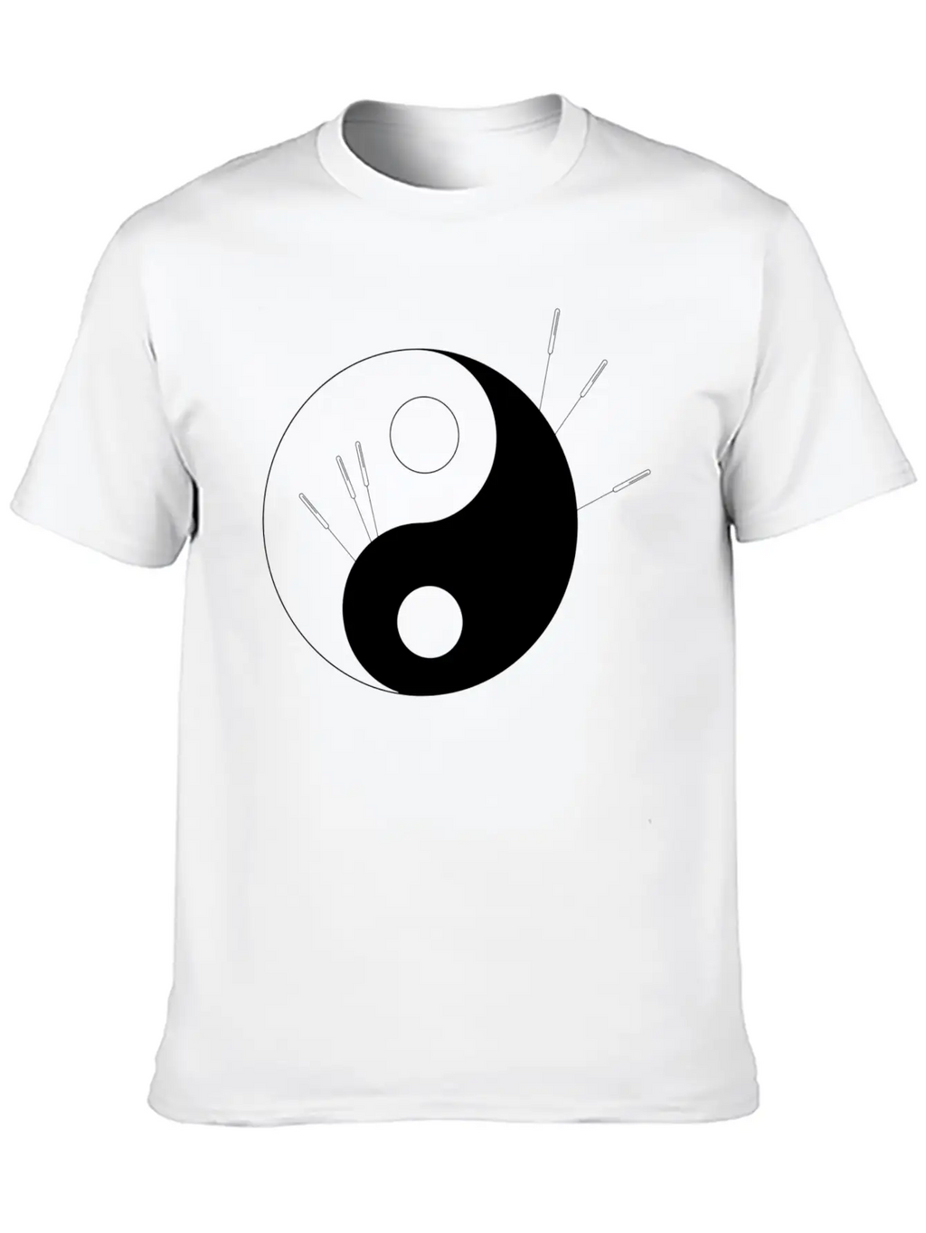 Ying Yang Acupuncture Therapist Classic Cotton Tee – Unisex Comfort For Any Season