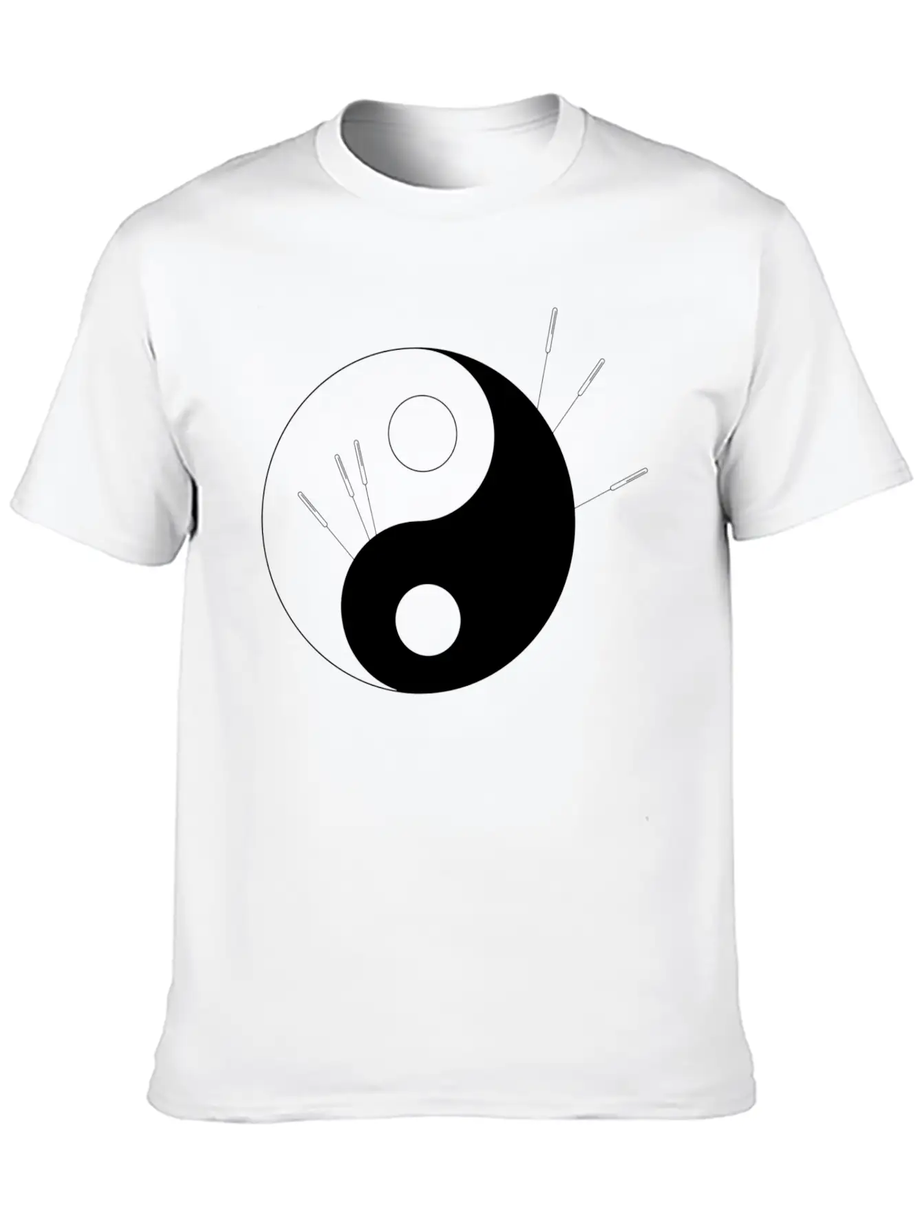 Ying Yang Acupuncture Therapist Classic Cotton Tee – Unisex Comfort For Any Season