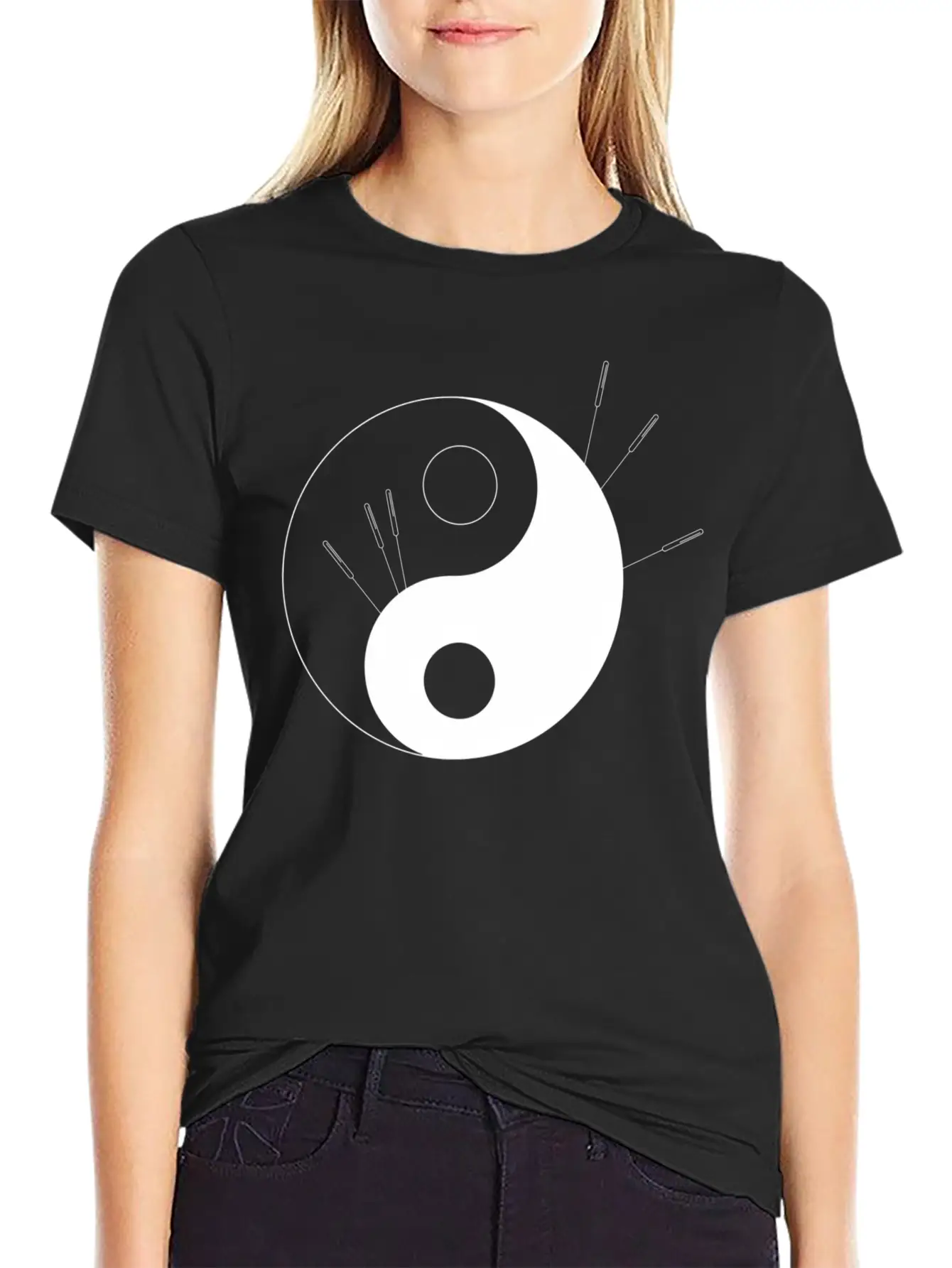 Ying Yang Acupuncture Therapist Classic Cotton Tee – Unisex Comfort For Any Season