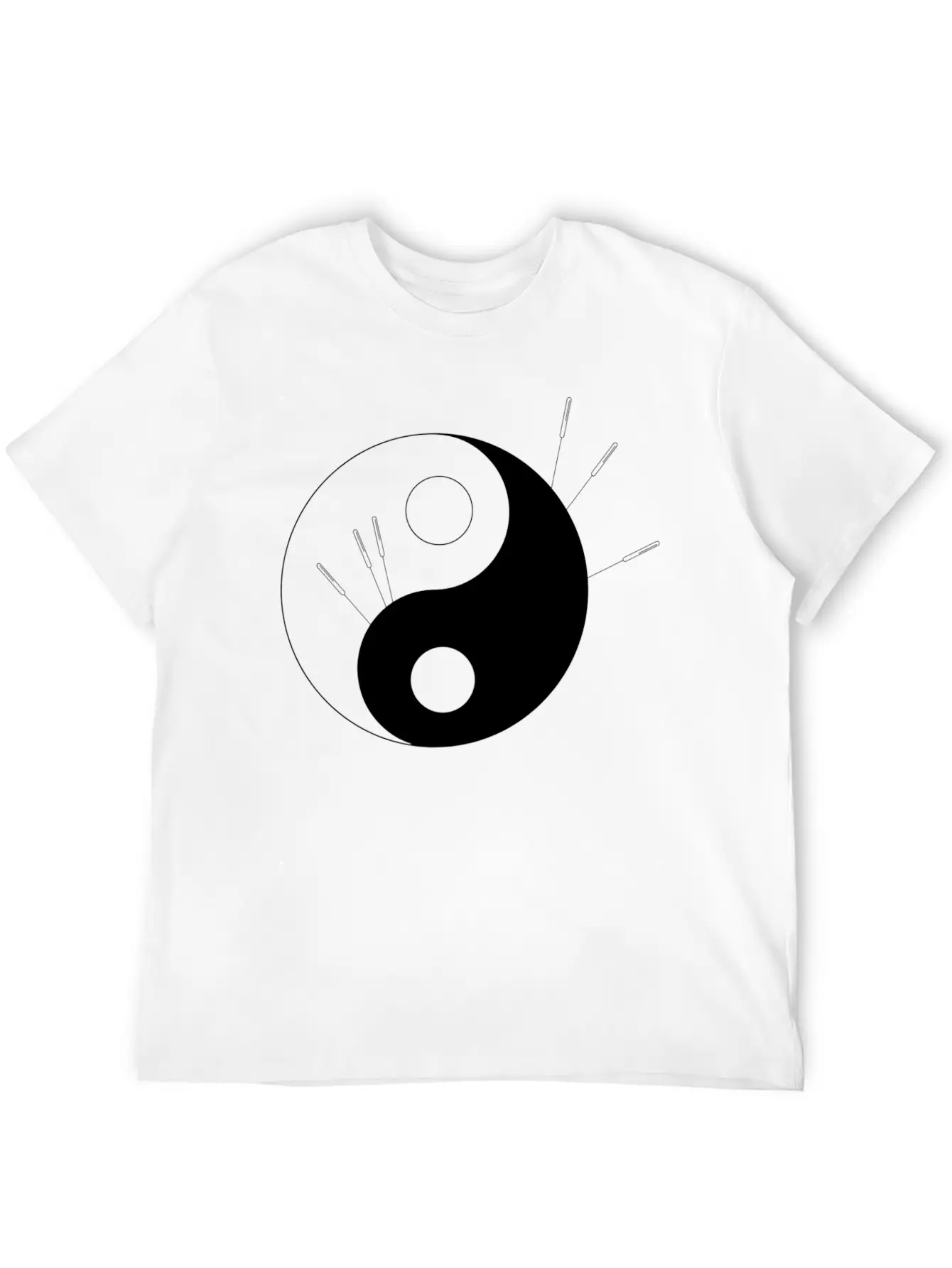 Ying Yang Acupuncture Therapist Classic Cotton Tee – Unisex Comfort For Any Season